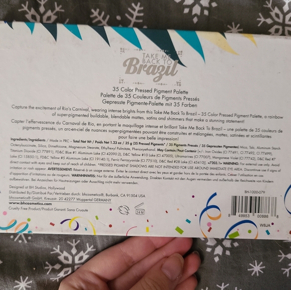 Take Me Back to Brazil Palette BH Cosmetics - Picture 4 of 4